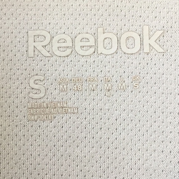 REEBOK heather gray speed wick quarter zip pullover. Men’s size small - Picture 8 of 9